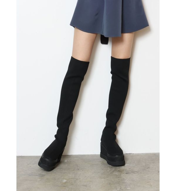 MURUA「ニーハイソックブーツ」|ロングブーツ|
