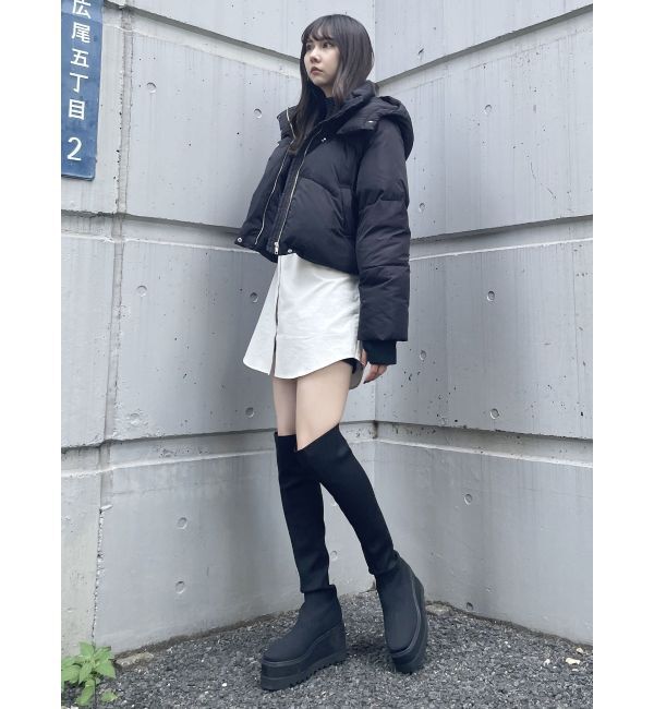 MURUA「ニーハイソックブーツ」|ロングブーツ|