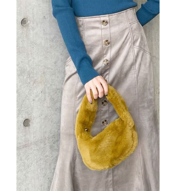 MURUA「フェイクファーミニバッグ」|ハンドバッグ|