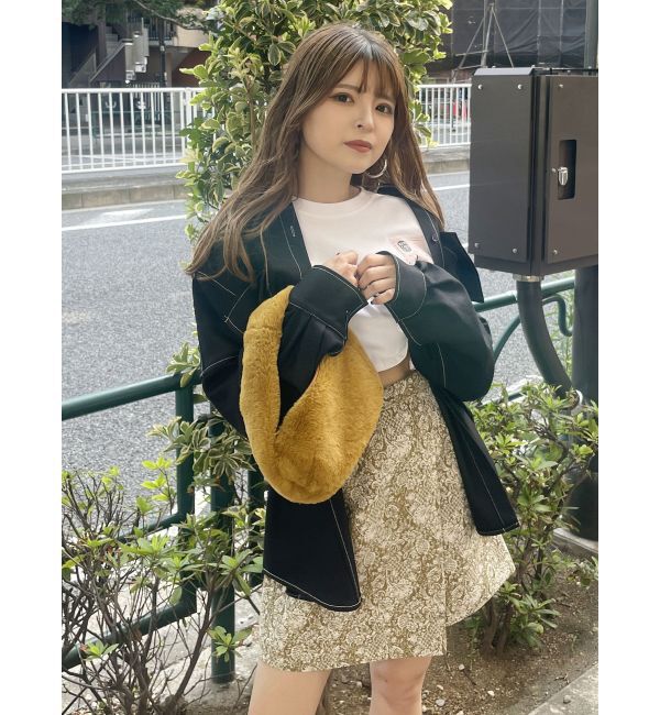 MURUA「フェイクファーミニバッグ」|ハンドバッグ|