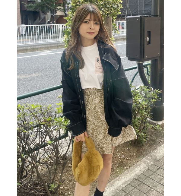 MURUA「フェイクファーミニバッグ」|ハンドバッグ|