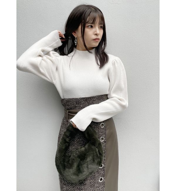 MURUA「フェイクファーミニバッグ」|ハンドバッグ|