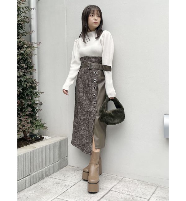 MURUA「フェイクファーミニバッグ」|ハンドバッグ|