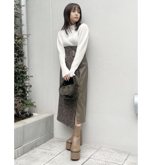 MURUA「フェイクファーミニバッグ」|ハンドバッグ|