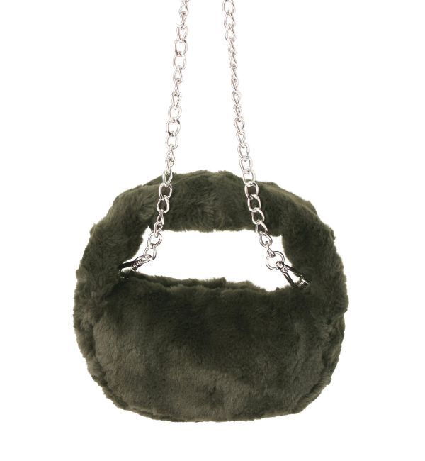 MURUA「フェイクファーミニバッグ」|ハンドバッグ|