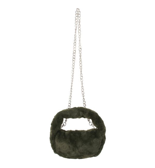 MURUA「フェイクファーミニバッグ」|ハンドバッグ|