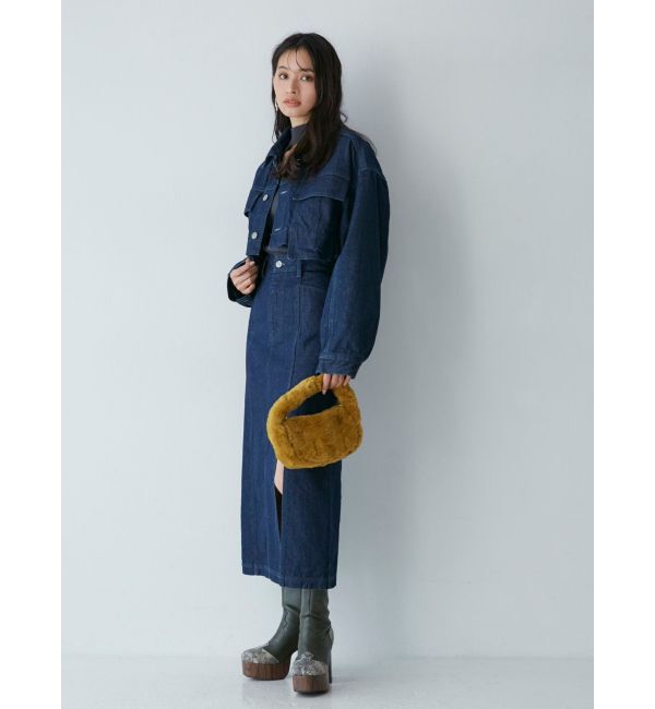 MURUA「フェイクファーミニバッグ」|ハンドバッグ|