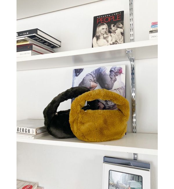 MURUA「フェイクファーミニバッグ」|ハンドバッグ|