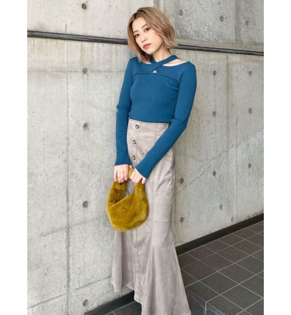 MURUA「フェイクファーミニバッグ」|ハンドバッグ|