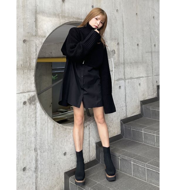 MURUA「マルチウェイニットSETワンピース【WEB限定】」|ワンピース|