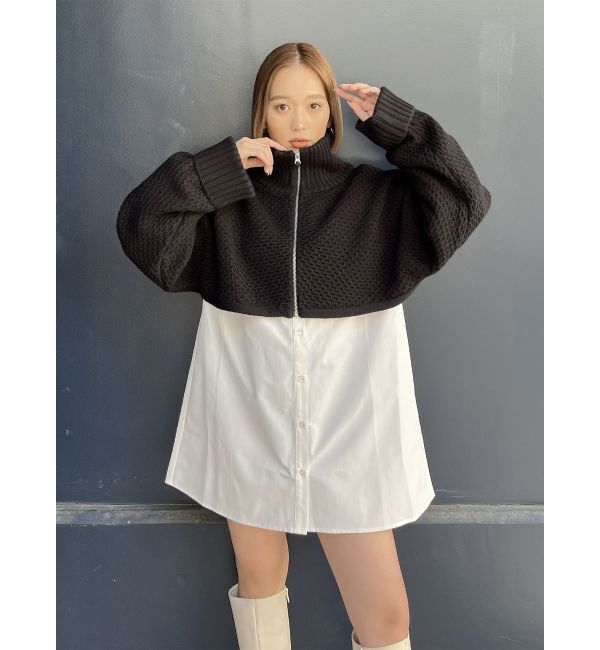 MURUA「マルチウェイニットSETワンピース【WEB限定】」|ワンピース|