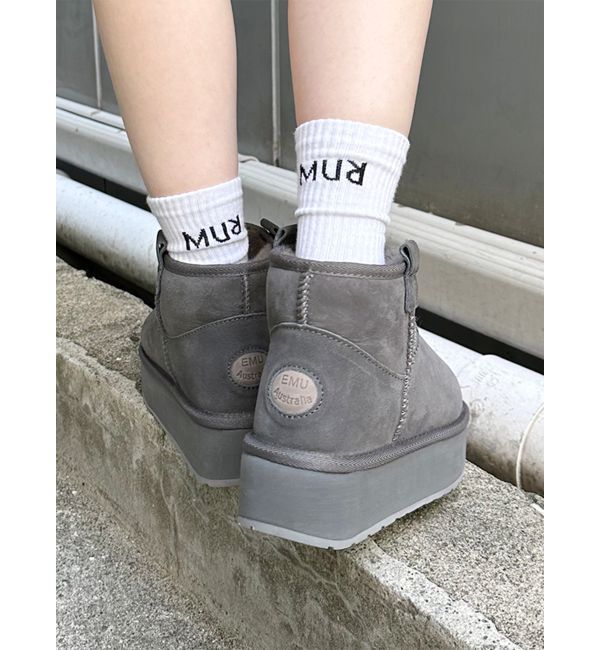 MURUA「【EMU Australia】Foy Flatform」|ショートブーツ|
