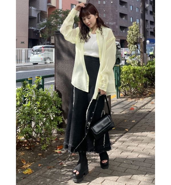 MURUA「2WAYシアーシャツ」|シャツ・ブラウス|