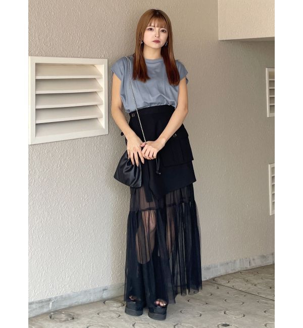 MURUA「レイヤード3wayスカート」|スカート|