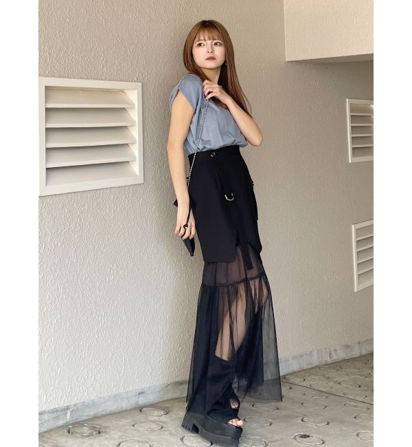 MURUA「レイヤード3wayスカート」|スカート|