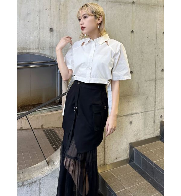 MURUA「レイヤード3wayスカート」|スカート|