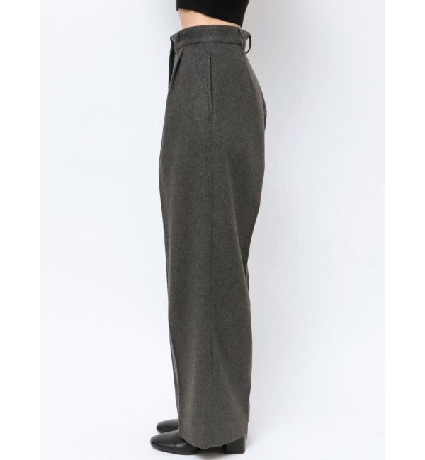 MURUA「ウールライクタックワイドパンツ」|その他|