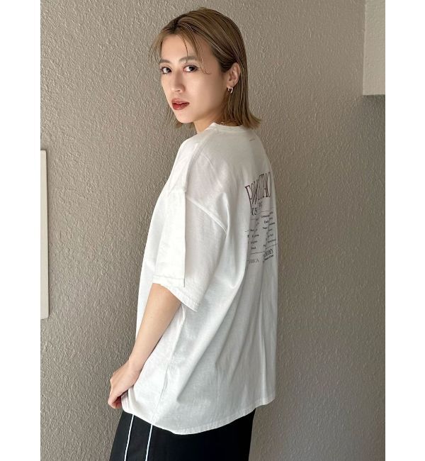 MURUA「ヴィンテージライクツアーTシャツ」|Tシャツ・カットソー|