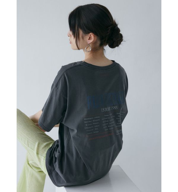 MURUA「ヴィンテージライクツアーTシャツ」|Tシャツ・カットソー|