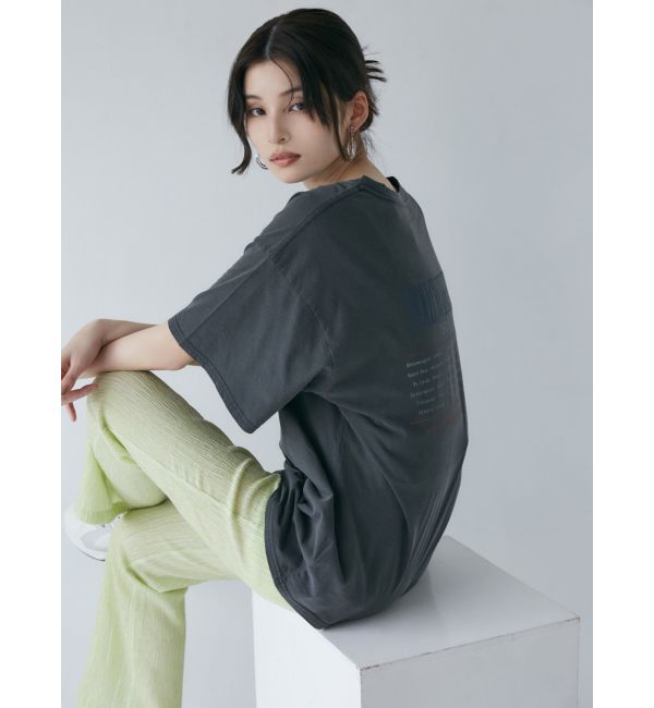 MURUA「ヴィンテージライクツアーTシャツ」|Tシャツ・カットソー|