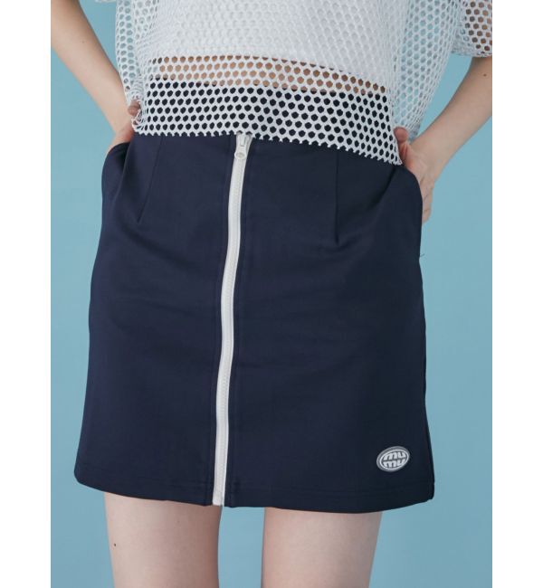 MURUA「フロントジップミニスカート」|スカート|