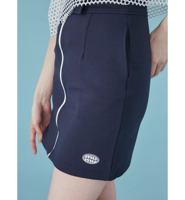 MURUA「フロントジップミニスカート」|スカート|