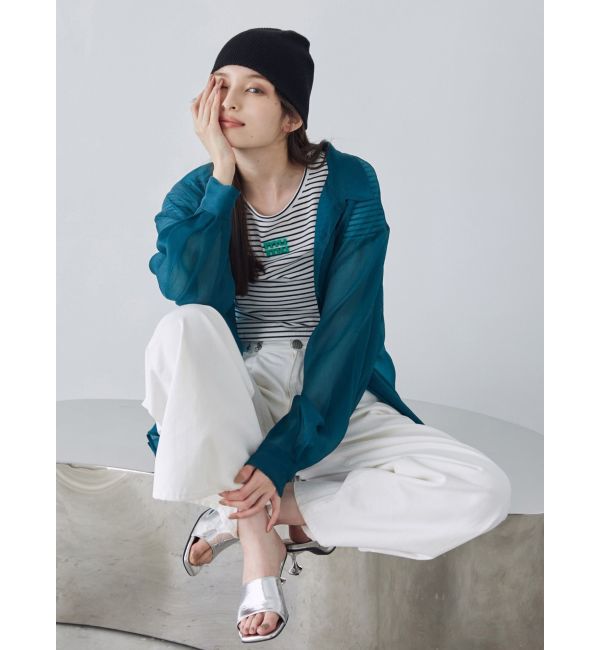 MURUA「ロゴクロップトTシャツ」|Tシャツ・カットソー|