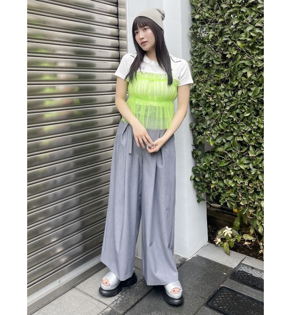 MURUA「レーシングミニTシャツ」|Tシャツ・カットソー|