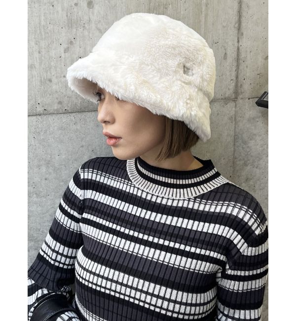 MURUA「フェイクファーバケットハット」|ハット|