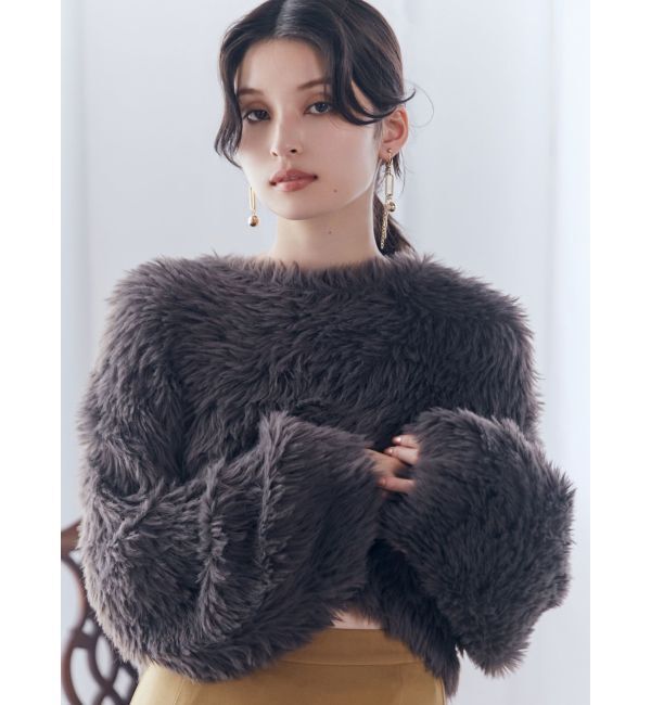 MURUA「シャギークロップドニット」|ニット・セーター|