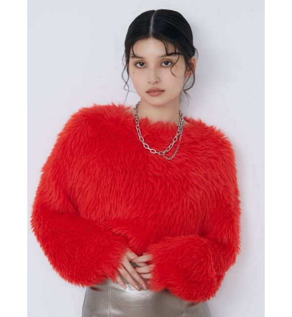 MURUA「シャギークロップドニット」|ニット・セーター|