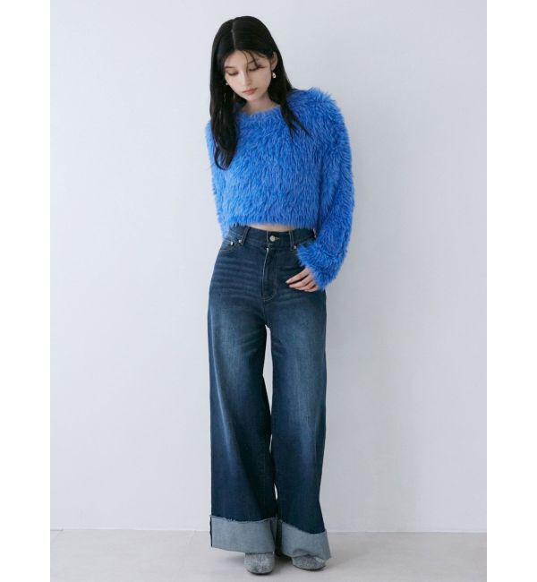 MURUA「シャギークロップドニット」|ニット・セーター|