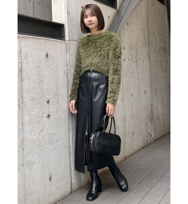 MURUA「シャギークロップドニット」|ニット・セーター|