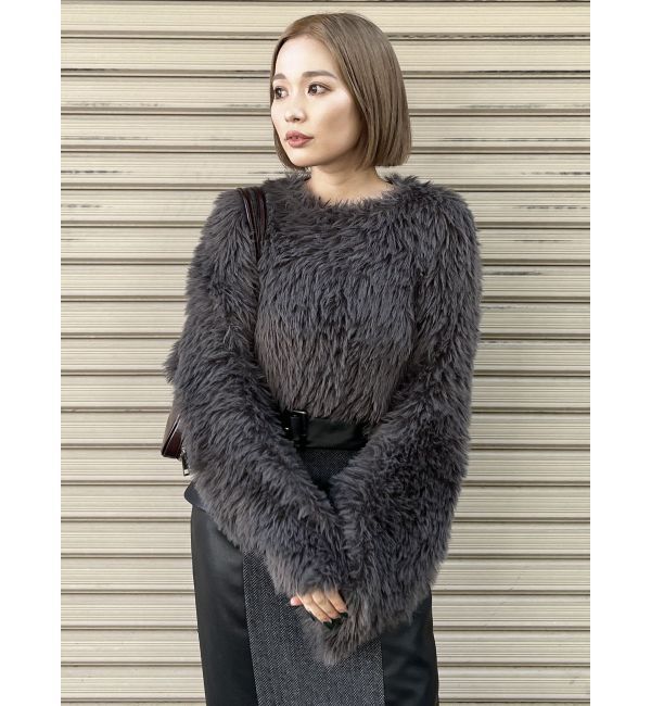 MURUA「シャギークロップドニット」|ニット・セーター|