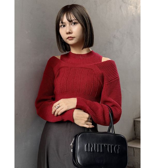 MURUA「2wayニットセットプルオーバー」|ニット・セーター|