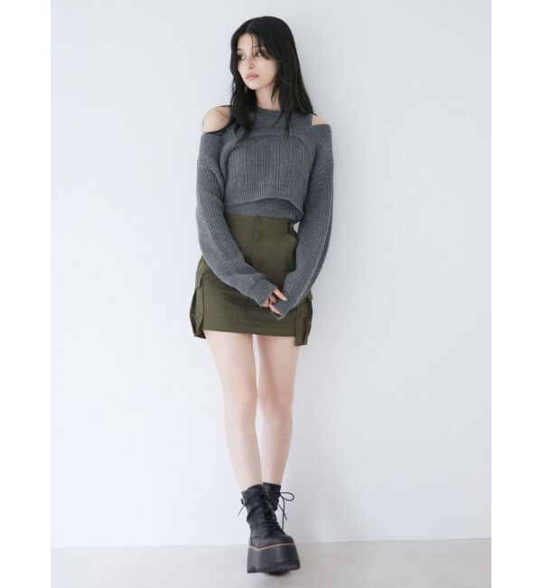 MURUA「2wayニットセットプルオーバー」|ニット・セーター|