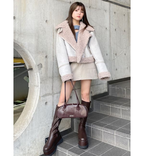 MURUA「ロングショルダーボストンバッグ」|ボストンバッグ|