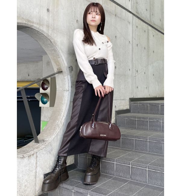 MURUA「ロングショルダーボストンバッグ」|ボストンバッグ|