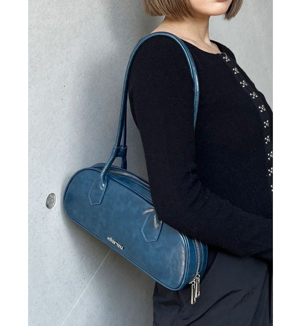 MURUA「ロングショルダーボストンバッグ」|ボストンバッグ|ブルー