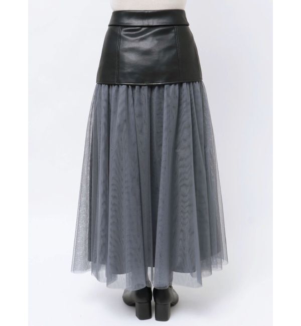 MURUA「ドッキングチュールスカート」|スカート|