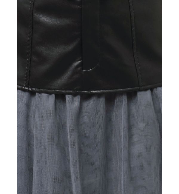 MURUA「ドッキングチュールスカート」|スカート|