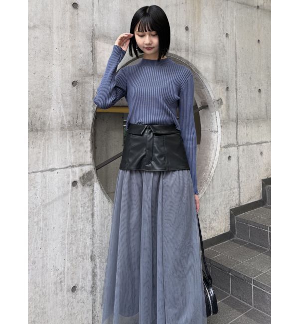 MURUA「ドッキングチュールスカート」|スカート|