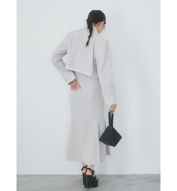 MURUA「ヘムアタッチメントショートジャケット【セットアップ着用可】」|テーラードジャケット|