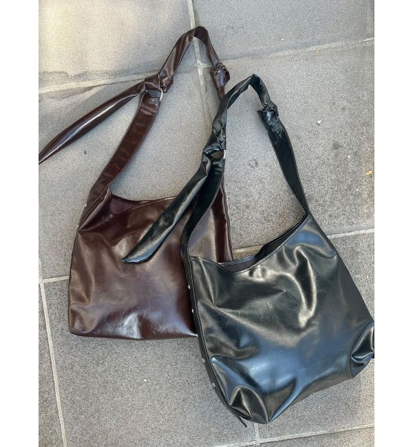 MURUA「フェイクレザーショルダーバッグ」|ショルダー・メッセンジャー|