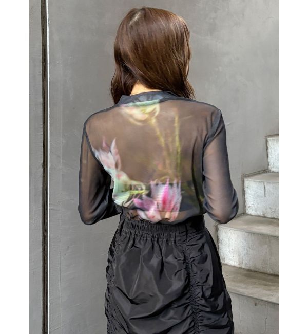 MURUA「フォトプリントシアートップス」|Tシャツ・カットソー|