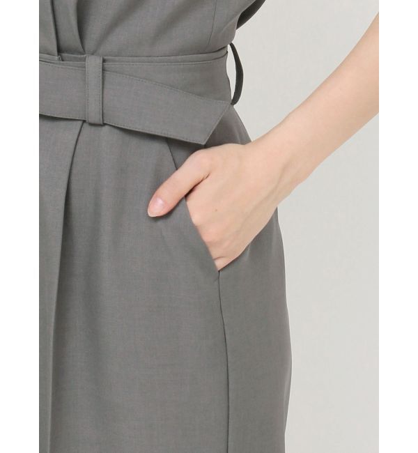 MURUA「テーラードノースリオールインワン」|オールインワン|