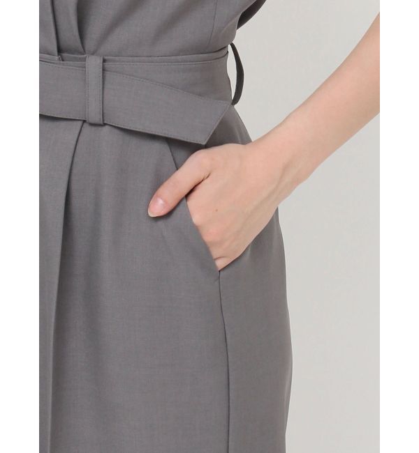 MURUA「テーラードノースリオールインワン」|オールインワン|