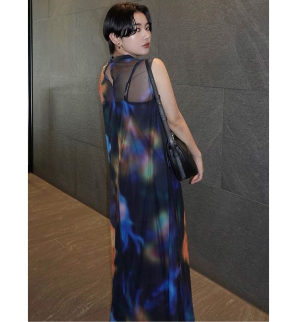 MURUA「シェイドフラワーレイヤードワンピース」|ワンピース|