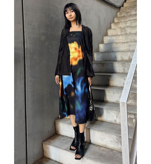 MURUA「シェイドフラワーレイヤードワンピース」|ワンピース|