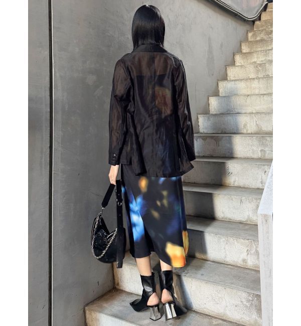 MURUA「シェイドフラワーレイヤードワンピース」|ワンピース|